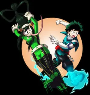 Dekuand Froppy Action Pose