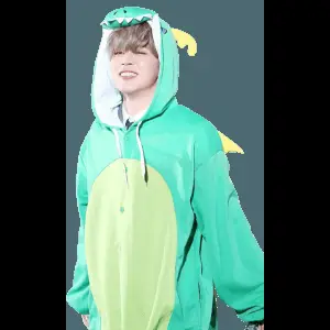 Dinosaur Hoodie Smile
