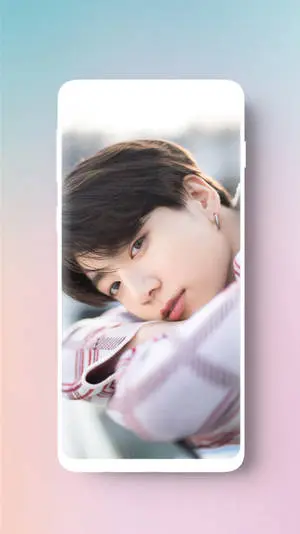Dreamy Pastel Blue And Pink BTS JK