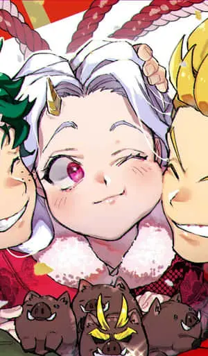 Eri Deku And Togota My Hero Academia