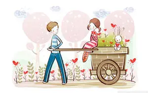 Fan Art Of Cute Couple Drawing