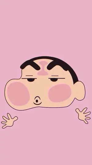 Funny Manga Character Shin Chan iPhone