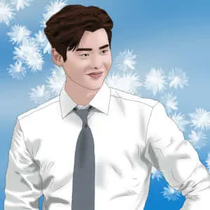 Handsome Boy Cartoon Lee Jong Suk Fanart