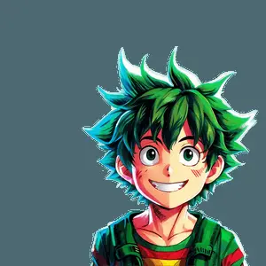 Happy Deku PNG dcg