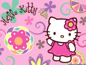 "Stay Positive With Hello Kitty"