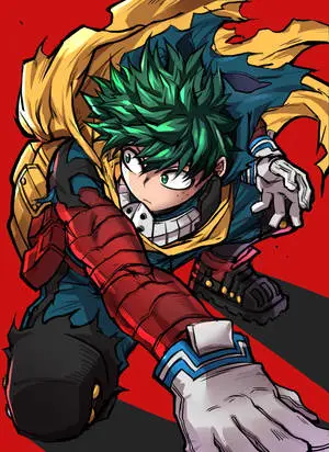 Hero Anime Character Deku PFP