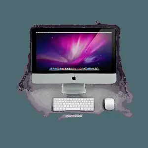iMac with Wallpaper PNG 05252024