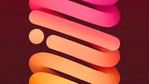 Abstract Pink and Blue Wallpaper for Apple iPads 