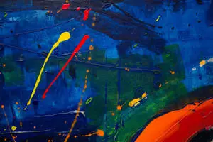 iPad Pro 12.9 Abstract Painting 