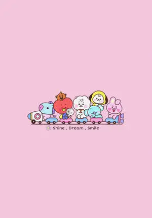iPad Pro Cute Bt21 In Train
