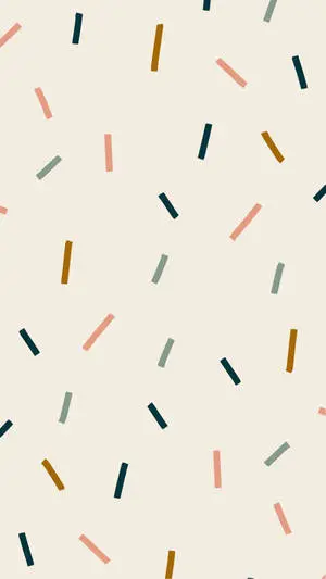iPad Pro Cute Confetti Pattern