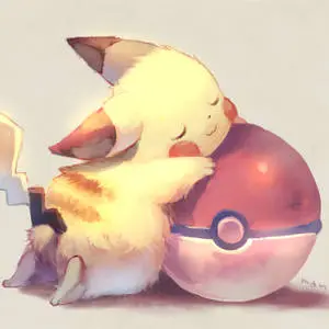 iPad Pro Cute Pikachu With Pokeball