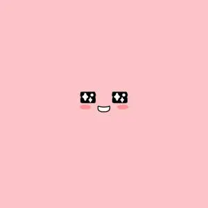 iPad Pro Cute Smiley In Pink