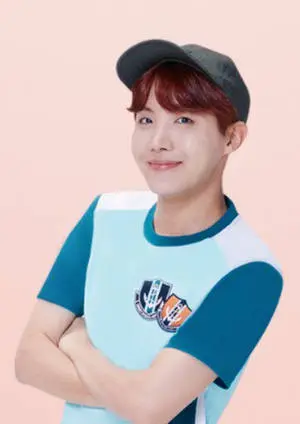 JHope Cute In Peach Background