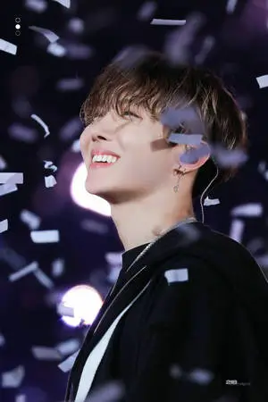 JHope Cute On Stage With Confetti