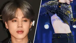 Jimin striking a stunning pose