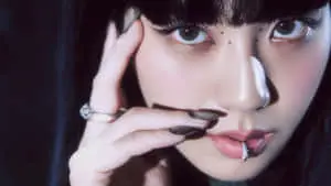 "Captivating Glimpse of Jisoo from Blackpink with Trendy Lip Piercing"