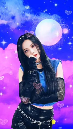 Jisoo Cute Blue Outfit Aesthetic