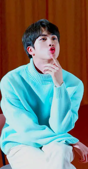Kim Seok Jin Pouty Lips