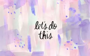 Let's Do This Reminder Pastel Cute