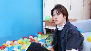 Long-Haired Kim Seok Jin