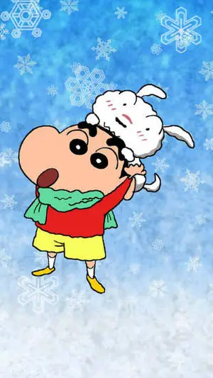 Manga Cute Character Shin Chan iPhone