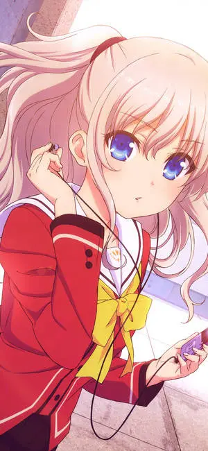 Music Lover Cute Anime Girl iPhone