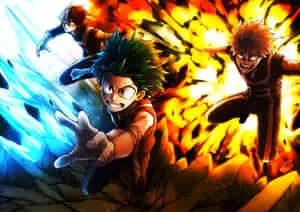 My Hero Academia Deku And Todoroki