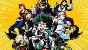 Deku in Midoriya Costume from My Hero Academia 