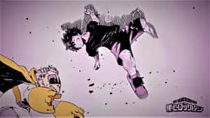 My Hero Academia Deku Comic Art