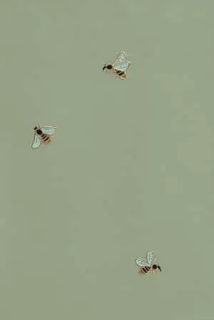 Olive Green Abstract Texture Wallpaper