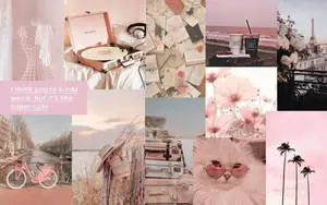 Pastel Cute Pink Stuff Collage