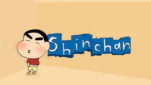 Peeing Shin Chan Cartoon Logo