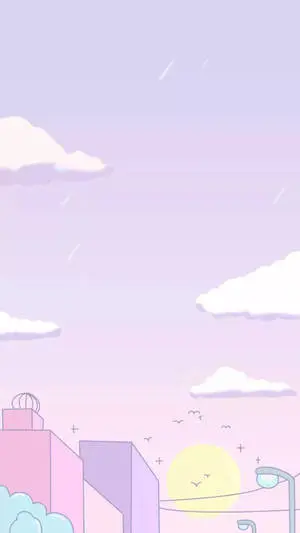 Pink Pastel Cute Sky