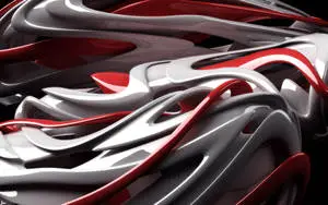 Red And White Render Cool IPad