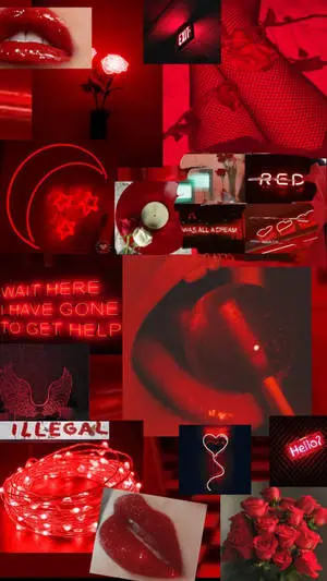 Sassy Red Aesthetic iPhone