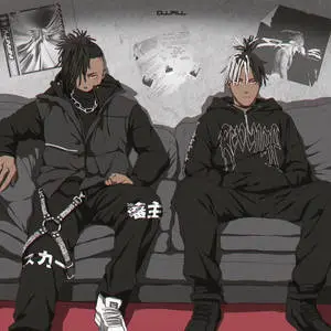 Scarlxrd And XXXTentacion Anime Cartoon