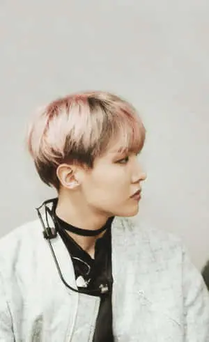 Side Profile K-Pop Star J-Hope