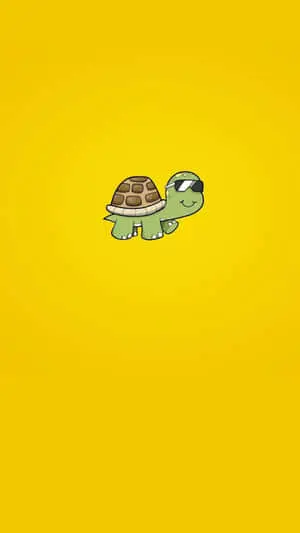 Simple And Cute Turtle iPhone