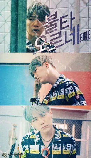 Suga BTS Fire