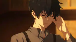 Asahina With Eyes Closed From Takt Op Destiny