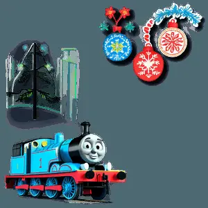 Thomas and Friends Festive PNG 47