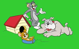 Tom And Jerry Cartoon With Spike