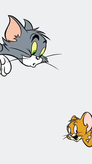 Tom And Jerry Cute Gray