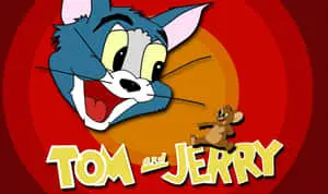 Tom and Jerry in a funny race