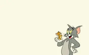 Tom and Jerry try to outsmart each other 