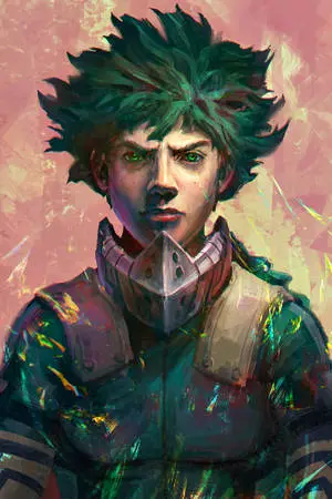 Villain Deku Digital Paint Fan Art