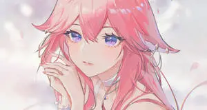 Yae Miko Pretty Face