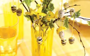 Yellow Easter Decoration