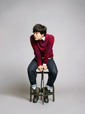 South Korean Actor Yeo Jin Goo Looking Sharp in Red Outfit.